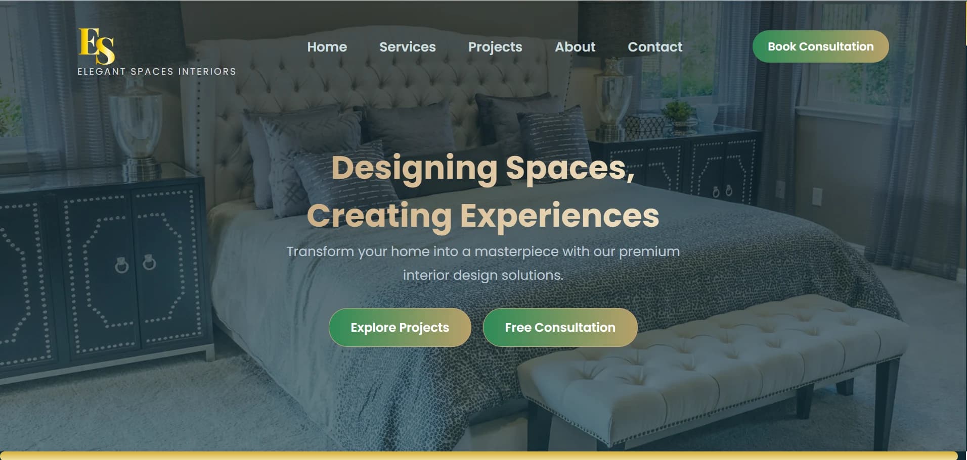 Elegant Spaces project preview